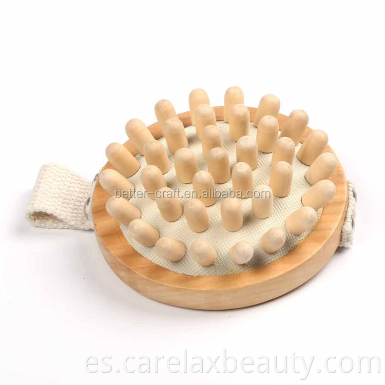 masajeador de best seller bola de madera natural masajeador de madera